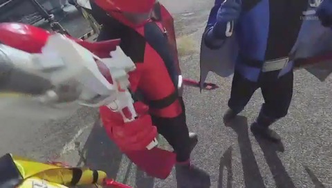 ルパンレンジャー 戦闘シーン