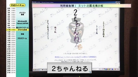 「平成ネット史」2ちゃんねる誕生歴史