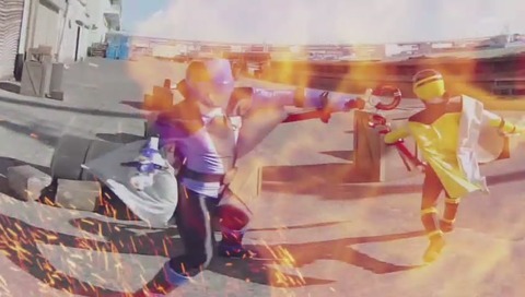 ルパンレンジャー 戦闘シーン