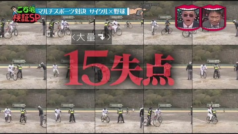 水曜日のダウンタウン こち亀検証 サイクル野球