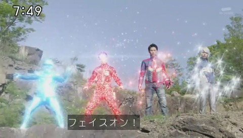 シシレッド デカレッド ヘビツカイシルバー ギャバン
