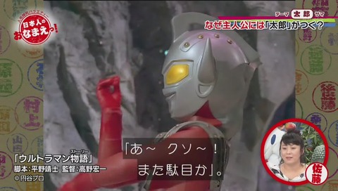 ウルトラマンタロウ 名前由来