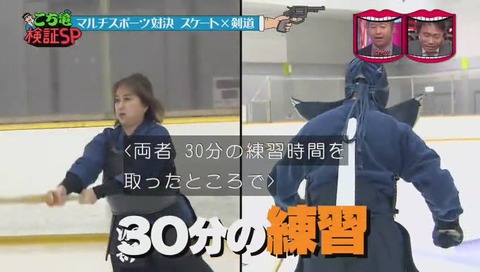 水曜日のダウンタウン こち亀検証 スケート剣道