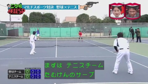 水曜日のダウンタウン こち亀検証 野球テニス