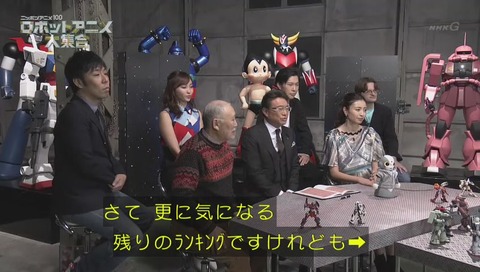 NHK『ニッポンアニメ100』 ロボットアニメ大集合