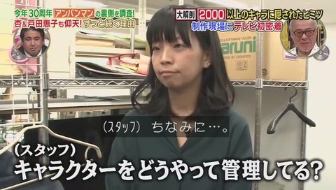 アンパンマン キャラクター管理