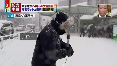 八王子 雪