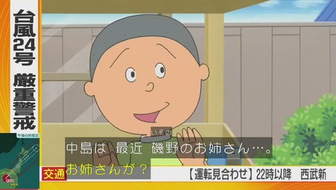 サザエさん『うわさの美人たち』