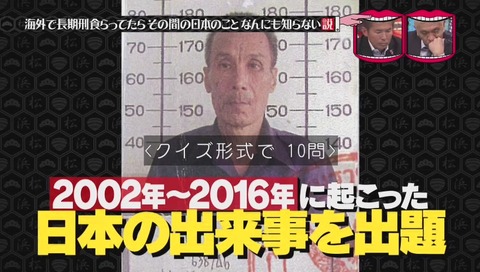 水曜日のダウンタウン タイで刑務所にいた元受刑者 竹澤恒男さん