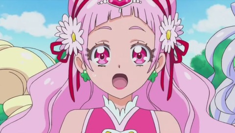 アニメ「HUGっと!プリキュア」初代プリキュア キュアブラック キュアホワイト 登場
