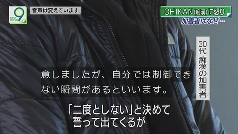 20回 痴漢で逮捕された加害者