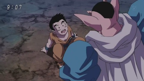 ドラゴンボール超 第76話 クリリンのトラウマ ダーブラに石化させられる