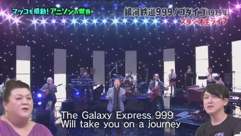 アニソンの世界 ゴダイゴ「銀河鉄道999」