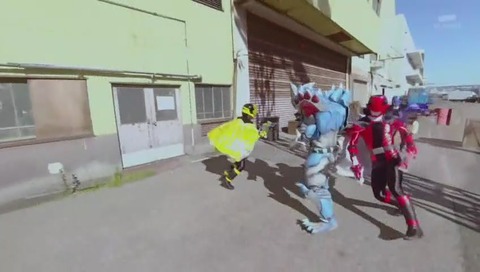 ルパンレンジャー 戦闘シーン