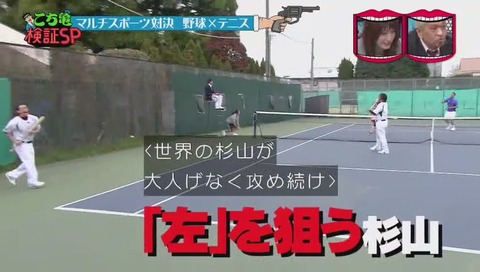 水曜日のダウンタウン こち亀検証 野球テニス