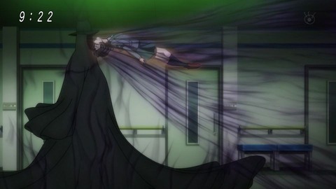 アニメ「ゲゲゲの鬼太郎」48話 まなを吸い込む名無し