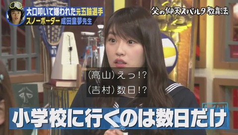 しくじり先生 成田童夢