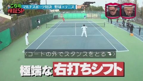 水曜日のダウンタウン こち亀検証 野球テニス