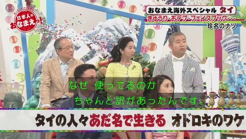 NHK「日本人のおなまえっ!」画像