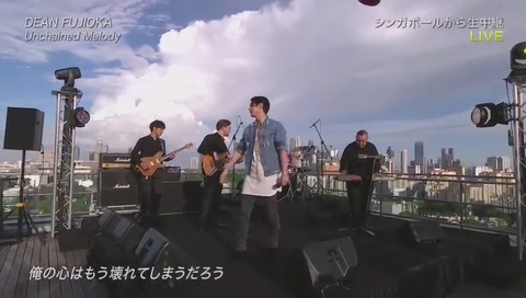 「THE MUSIC DAY」ディーンフジオカ『Unchained Melody』