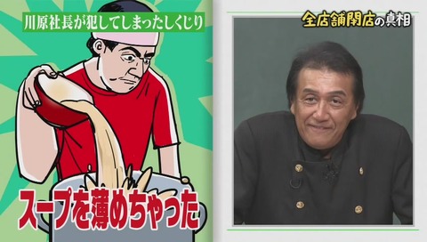 しくじり先生 なんでんかんでん 社長 川原ひろし