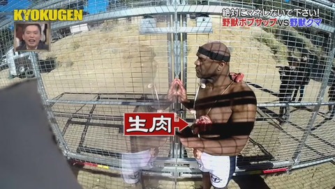 KYOKUGEN ボブ・サップ vs 熊