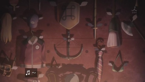 アニメ「魔法少女サイト」兄貴と刑事のシーン 画像