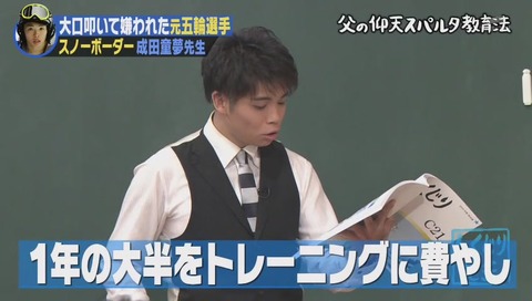 しくじり先生 成田童夢
