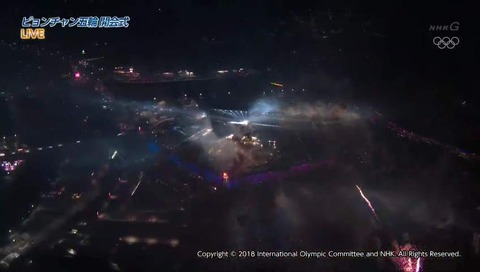 平昌オリンピック 開会式 NHK
