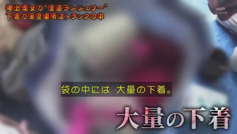 下着ドロボウ「怪盗ランジェリー」