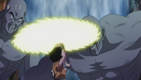 ドラゴンボール超 第76話 ナッパに気円斬