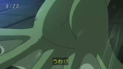 尻子玉を抜かれる鬼太郎