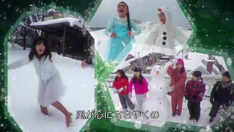 アナ雪 ED 「Let It Go」 フジテレビ