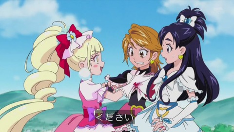 アニメ『HUGっと!プリキュア』22話 初代『ふたりはプリキュア』共演 画像