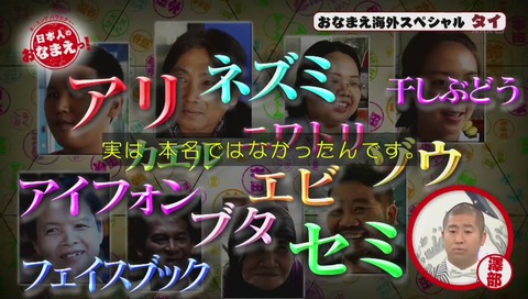 NHK「日本人のおなまえっ!」画像