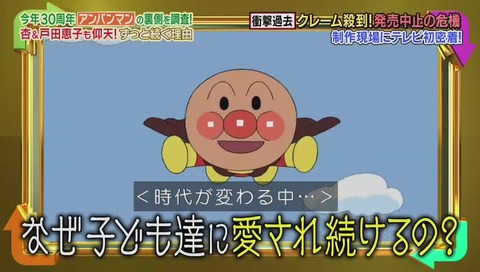 「1週回って知らない話」アンパンマン 画像