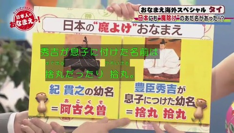 NHK「日本人のおなまえっ!」画像