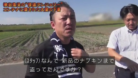 下着ドロボウ「怪盗ランジェリー」