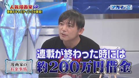 ナカイの窓 マンガ家SP 漫画家のアシスタントの人数