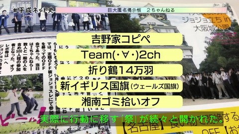 「平成ネット史」2ちゃんねる 祭り