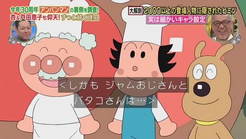 アンパンマンの世界 人間は存在しない