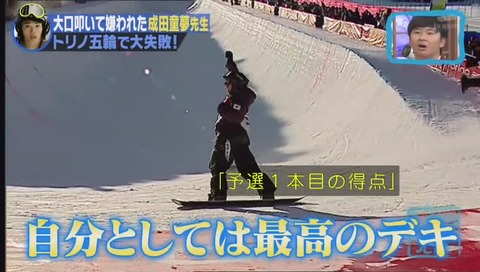しくじり先生 成田童夢