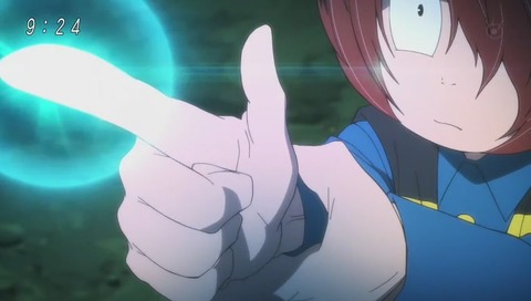 アニメ『ゲゲゲの鬼太郎』指鉄砲(ゆびでっぽう)