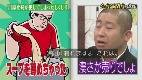 しくじり先生 なんでんかんでん 社長 川原ひろし