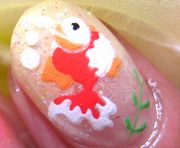 金魚ネイル