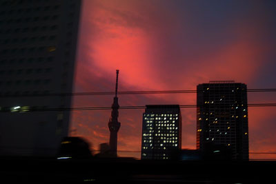 20111019DSCN3402夕焼けスカイツリーSM