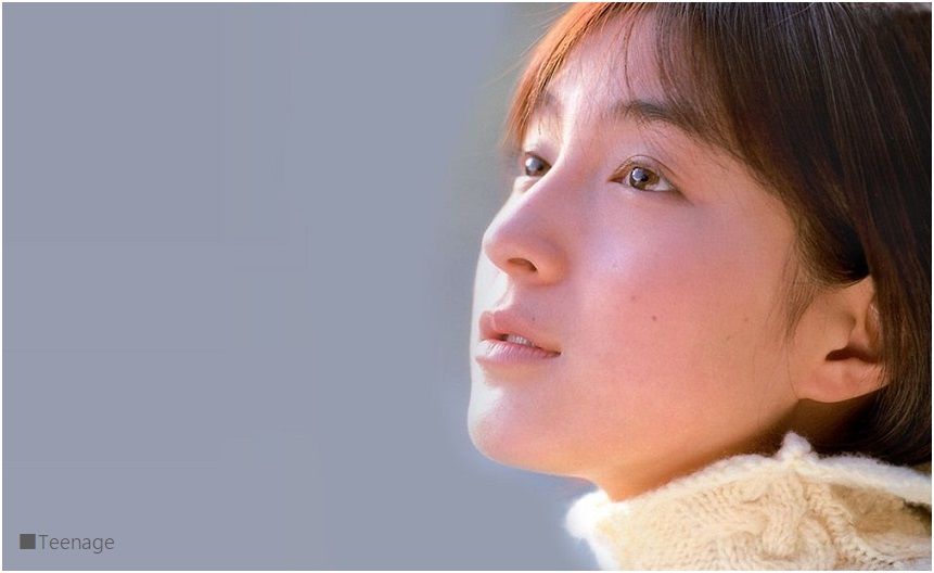 德永浩一撮影のデビューまもない広末涼子のオリジナルプリントです。 德永浩一撮影のデビューまもない広末涼子のオリジナルプリント