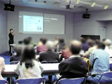 大東市立公民館にて講演