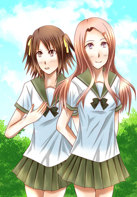 京香と茉奈美カラー600