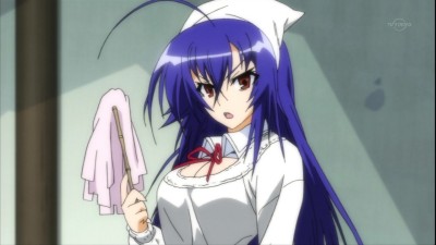 (アニメ) めだかボックス 第1話 割烹着めだかちゃん